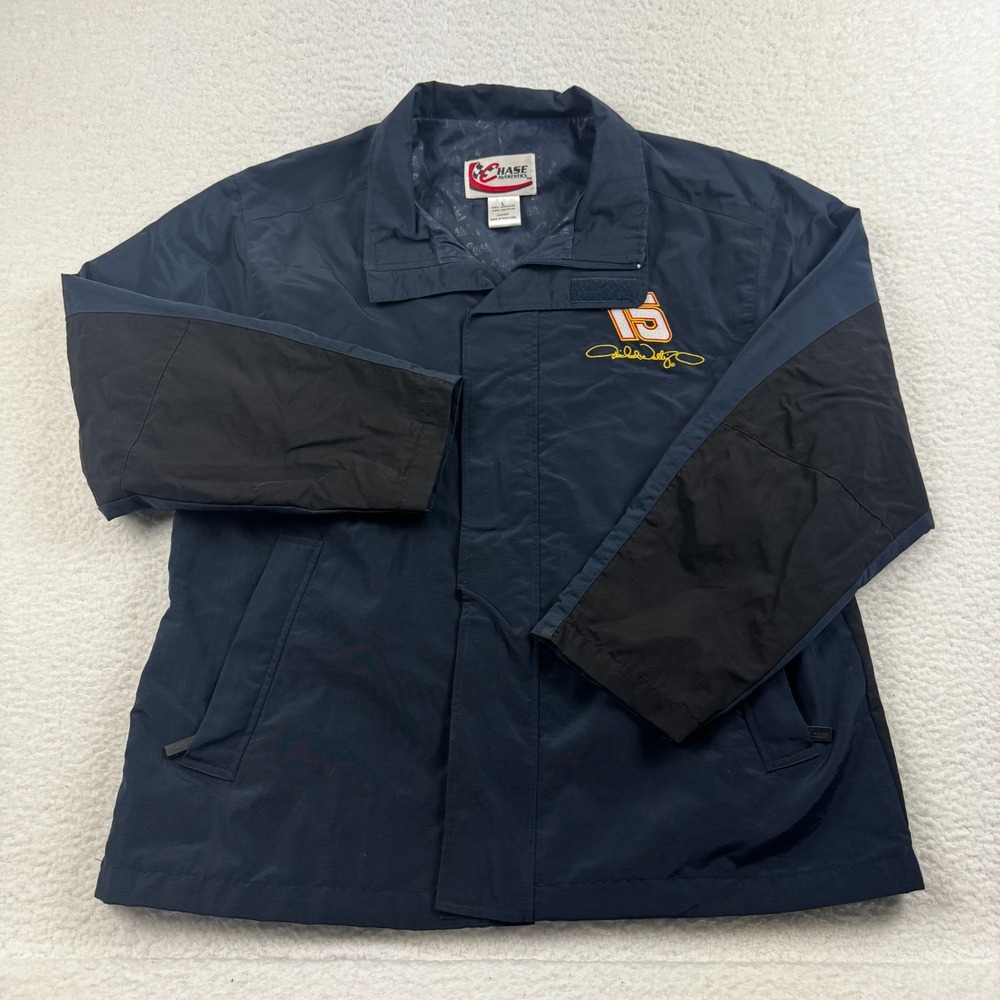 VTG Chase Authentics Napa Racing Jacket Men Large Blue Michael Waltrip Nascar 15